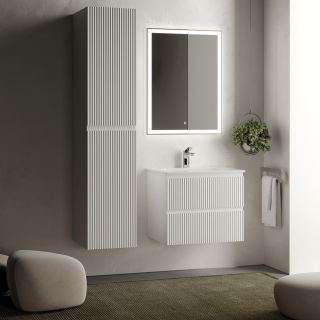 Подвесная тумба под раковину Sancos Snob R SNR60W 60см Bianco